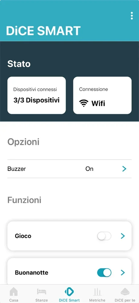 DiCEhome Check the state of your devices App Screenshot