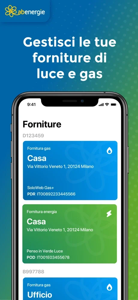My ABenergie Manage your utilities App Screenshot
